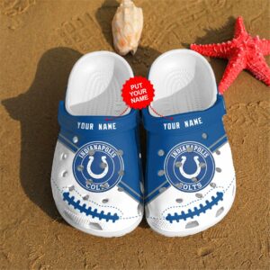 Indianapolis Colts Crocs Clog Custom Name For Cool Fans