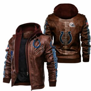 Indianapolis Colts Leather Jacket For Awesome Fans