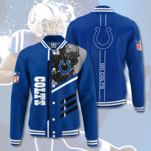 Indianapolis Colts Bomber Jacket For Big Fans
