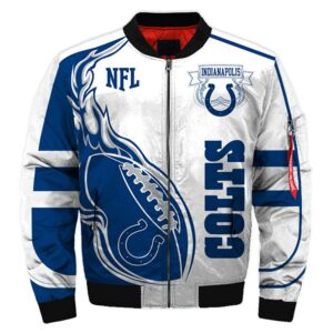Best Indianapolis Colts Bomber Jacket For Awesome Fans