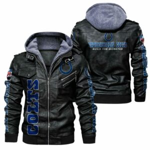 Indianapolis Colts Leather Jacket For Cool Fans