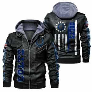 Indianapolis Colts Leather Jacket Limited Edition Gift