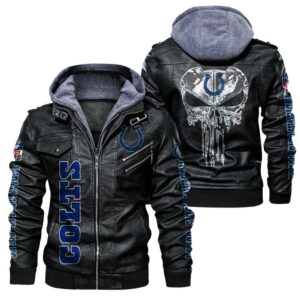 Indianapolis Colts Leather Jacket Best Gift For Fans