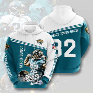 Best Jacksonville Jaguars 3D Printed Hooded Pocket Pullover Hoodie For Big Fans