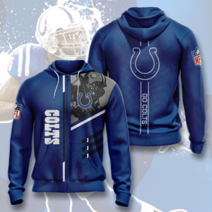 Best Indianapolis Colts 3D Printed Hooded Pocket Pullover Hoodie For Awesome Fans