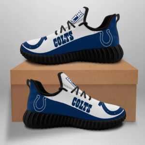 Indianapolis Colts Shoes Customize Sneakers Style #2 Yeezy Shoes For Women/Men