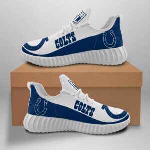 Indianapolis Colts Shoes Customize Sneakers Style #2 Yeezy Shoes For Women/Men